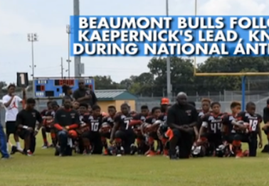 National anthem protests have reached an insane conclusion for one youth football team