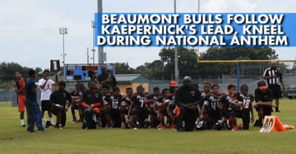 National anthem protests have reached an insane conclusion for one youth football team