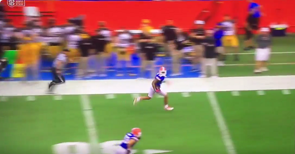 Watch: Florida's Teez Tabor, Quincy Wilson pick-six Missouri