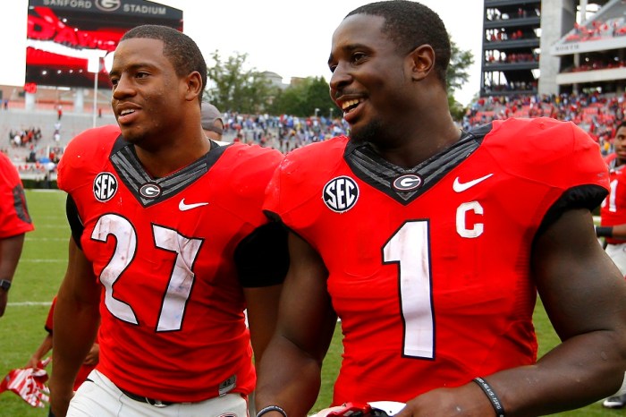 Sony Michel and Nick Chubb had a very blunt question for their offensive coordinator