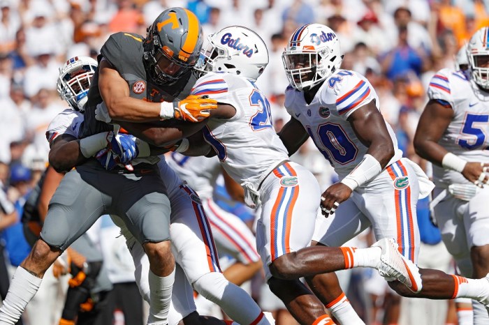 Mother of former star Tennessee player was arrested during Florida game