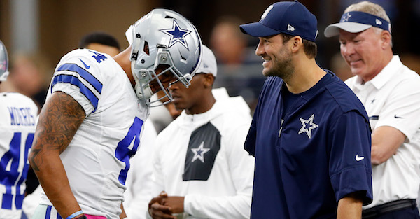 Did Tony Romo just concede the Cowboys QB job to Dak Prescott?