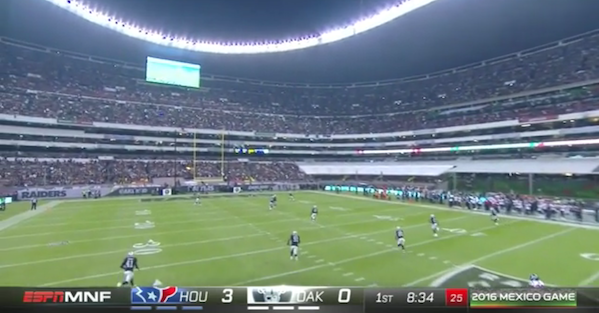 Fans in Mexico had a pretty controversial chant during Monday night’s game