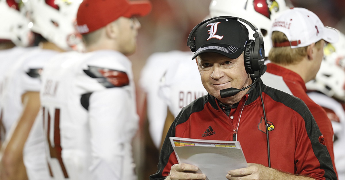 Bobby Petrino is reportedly keeping a Louisville DB from transferring to five other programs