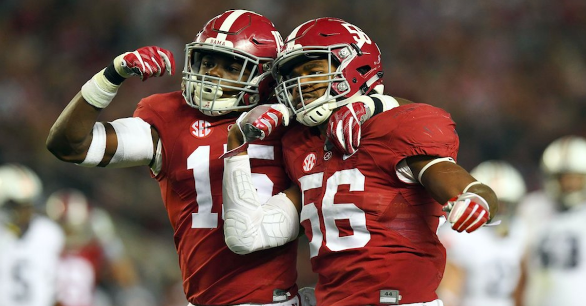 It's A Defensive Touchdown Party Once Again For Alabama Versus Arkansas ...