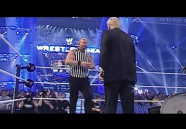 Remember that time Stone Cold hit Donald Trump with a stunner?