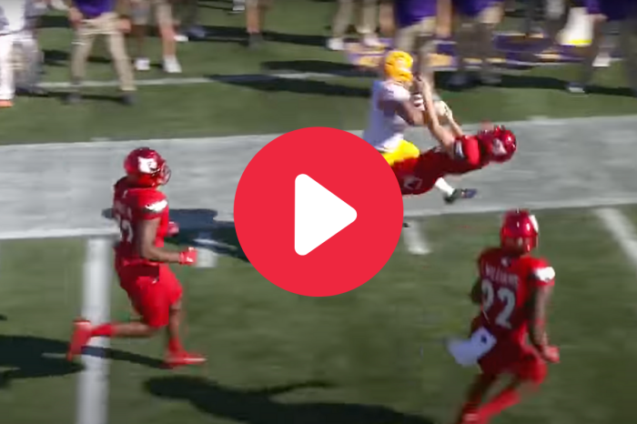 Derrius Guice’s Massive Hit on a Kicker Was Just Mean