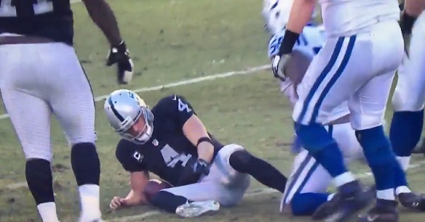 Details Emerge On Devastating Injury To Oakland QB Derek Carr - FanBuzz