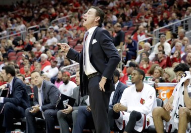 Rick Pitino says one tiny school had the best crowd he's ever faced