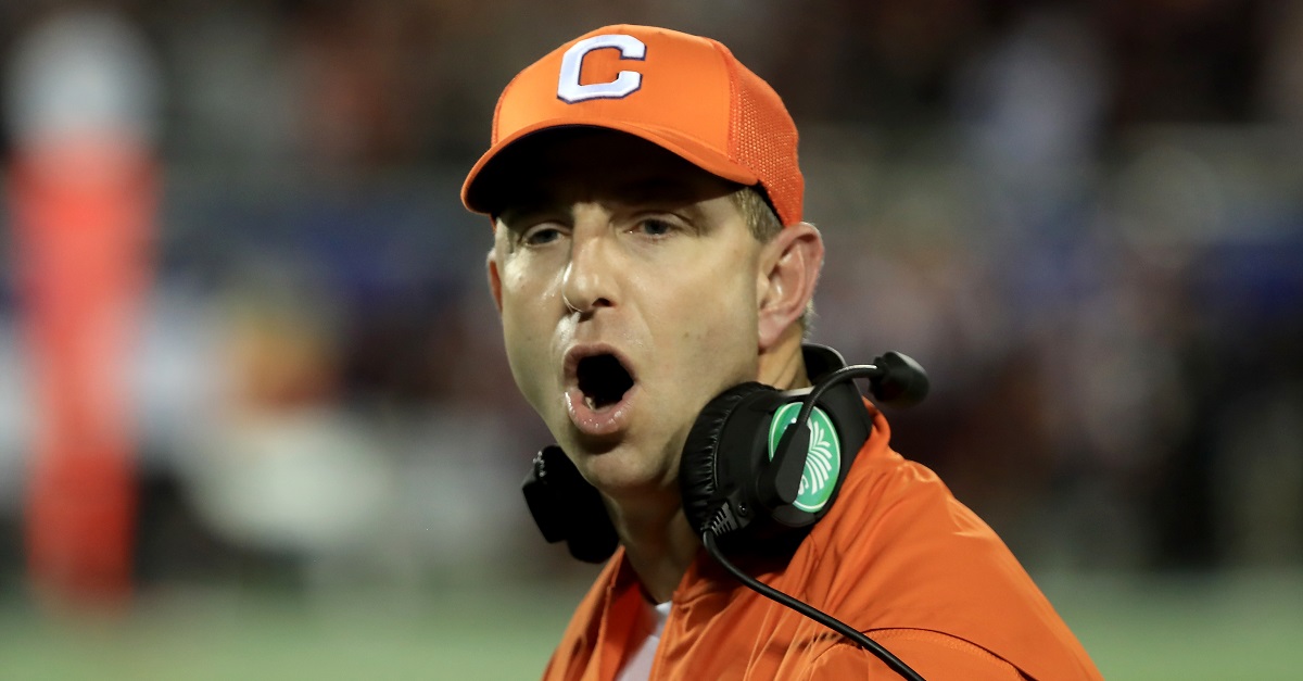 Clemson loses critical player for the season thanks to in-practice injury
