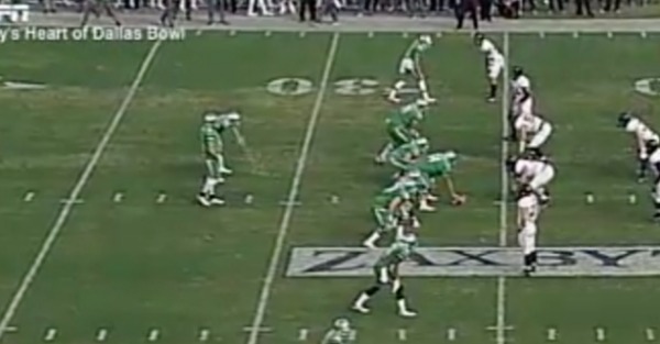 Nerves must have gotten to this college RB, who projectile puked on back-to-back plays