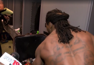 Pacman Jones calls out ?arrogant? Terrelle Pryor before literally looking through the garbage for him