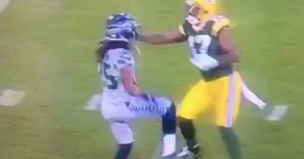 Seahawks-Titans scuffle erupts after controversial Richard Sherman