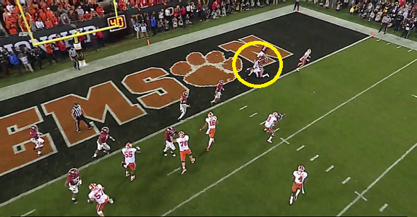 Did Clemson get away with one on play that stunned Alabama? - FanBuzz