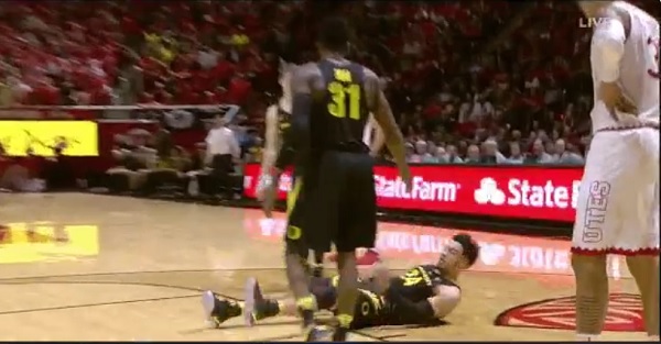 Oregon star Dillon Brooks just flopped his way into the record books