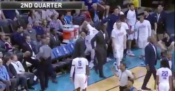 NBA player suffered a pretty serious injury after one of the dumbest tantrums