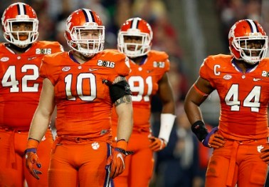 Clemson star just awkwardly explained why the team has been groping opposing players
