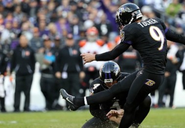 The best kicker in football drilled a monster field goal like it was nothing