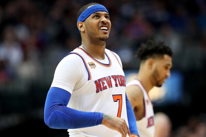 Phil Jackson continues his attempt to push Carmelo Anthony out of New York