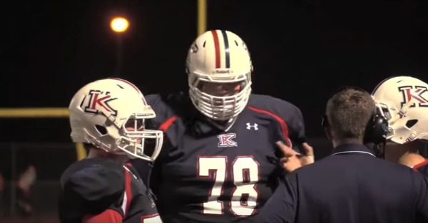 7-foot behemoth who had interest from Alabama is absolutely dominating his opposition