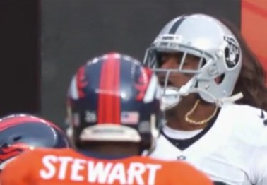 Aqib Talib explains why he snatched Michael Crabtree's chain during Sunday's tilt