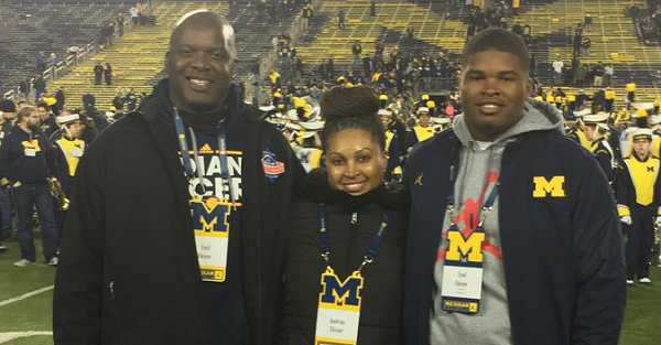 4-star Michigan commit Emil Ekiyor acknowledges the only school he’s ...