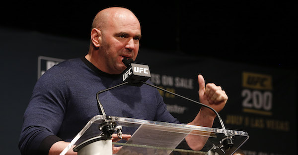 UFC boss Dana White has no sympathy for hospitalized fighter