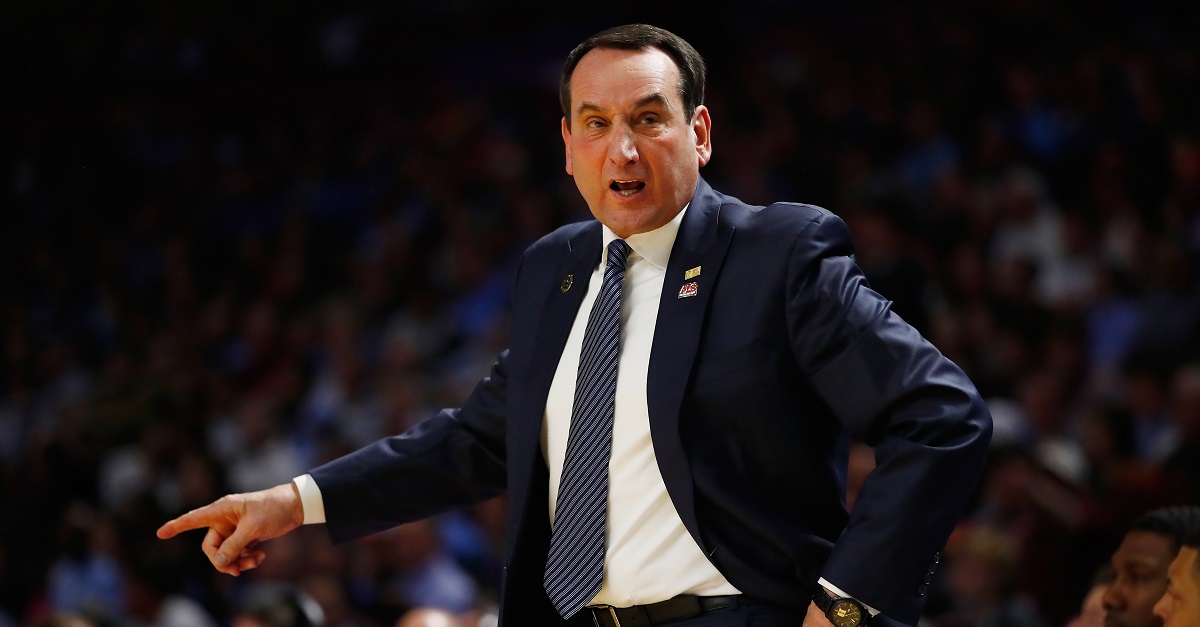 Coach K had a classy response after Duke s loss to South Carolina