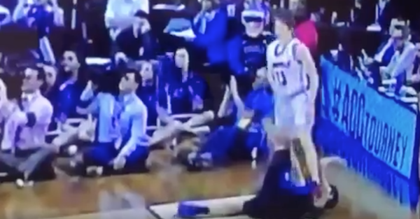 Another controversial video of Grayson Allen kicking another player emerges