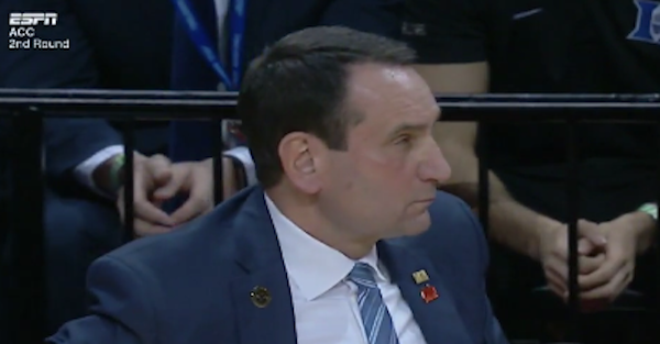 Grayson Allen was hit with a technical for throwing a tantrum