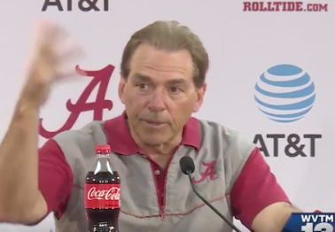 Nick Saban is already fed up, eviscerates media on the first day of spring practices