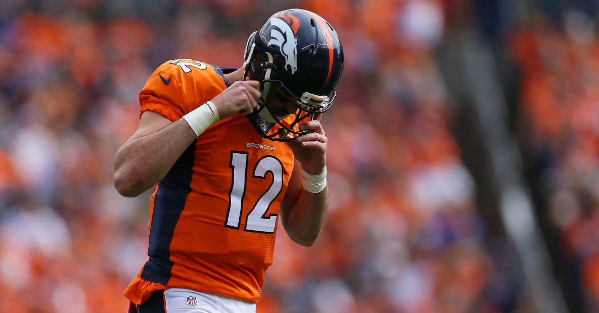 Conflicting reports might cast Denver’s QB situation into question