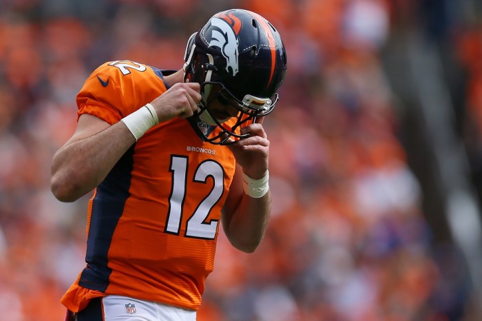 Conflicting reports might cast Denver’s QB situation into question