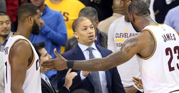 LeBron James finally got put in his place when he tried to yell at a teammate in the middle of a game