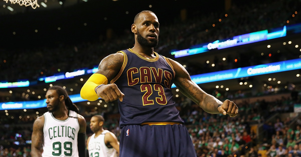 LeBron James cements his status as the G.O.A.T. with latest playoff feat