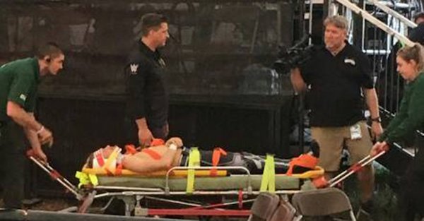 WWE NXT Mark Andrews injury