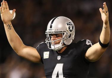 Derek Carr throws shade at the Seahawks for their Super Bowl snafu