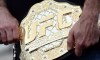 Cowboy Cerrone Presents Kevin Harvick With UFC belt