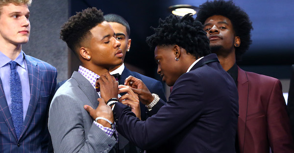 Social media post for No. 1 NBA Draft pick Markelle Fultz is going viral for all the wrong reasons