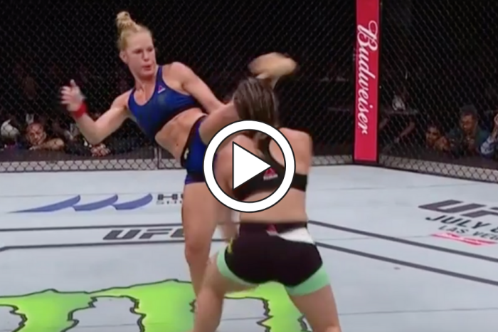 Holly Holm Delivers Devastating Head Kick to Taunting Opponent