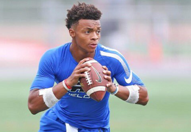 5-star QB Justin Fields made a surprise visit to a team not considered one of his favorites