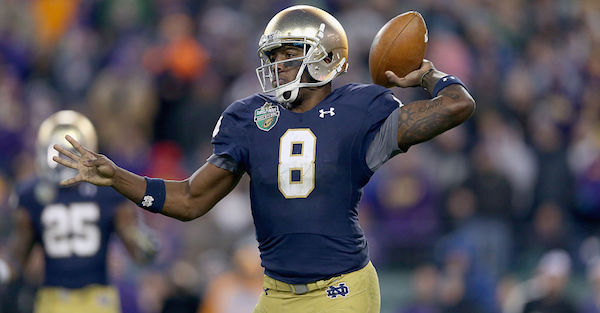 One surprise QB is No. 1 on the transfer list, and it isn’t Malik Zaire