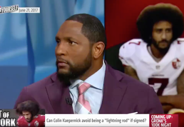 Ray Lewis calls out Colin Kaepernick in a big way during his debut on FOX Sports