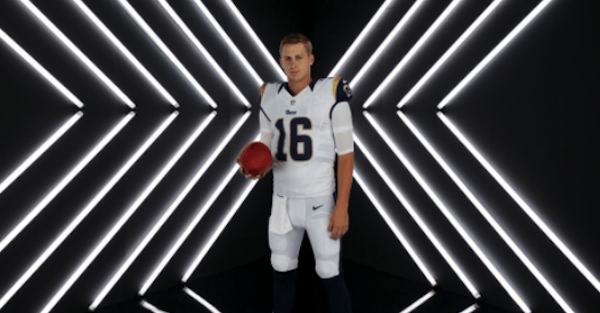 Jared Goff LA Rams New Uniforms