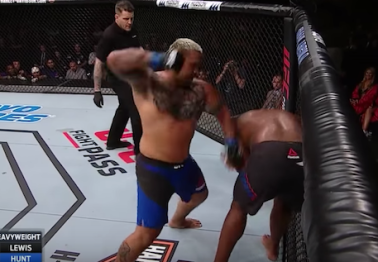 MMA fighter so totally dominated fight he could have beat his foe into retirement