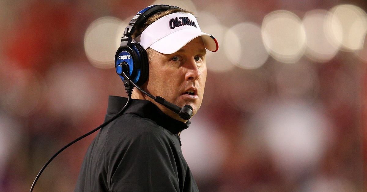 Disgraced Ole Miss coach Hugh Freeze reportedly not in the running for open SEC coaching position