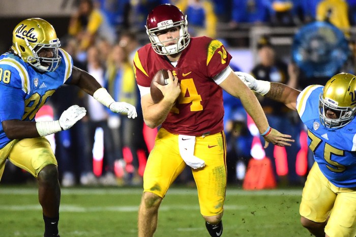 USC quarterback Sam Darnold speaks out on rumors that players would avoid this year’s NFL Draft