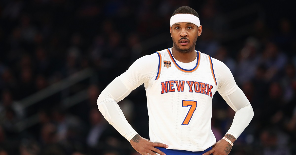 ESPN insider shoots down rumored blockbuster Carmelo Anthony trade