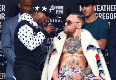 Conor McGregor?s latest jab at Floyd Mayweather involved bringing up his domestic violence charge