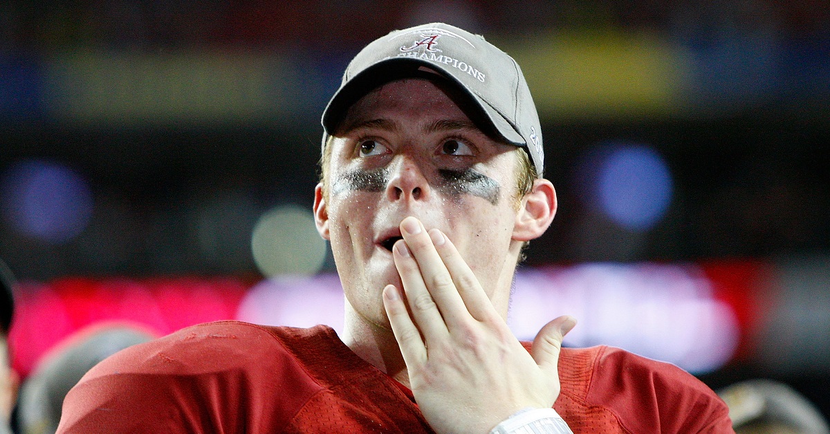 ESPN’s Greg McElroy believes one of college football’s top games will be an “at least 20 point” blowout